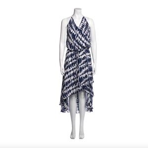 Haute Hippie Silk Asymmetrical Dress